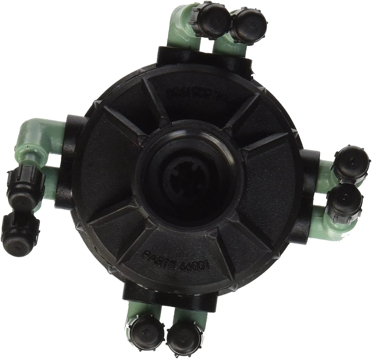 Adjustable Flow 8-Port Drip Manifold for 1/4" Micro Irrigation Tube J398797