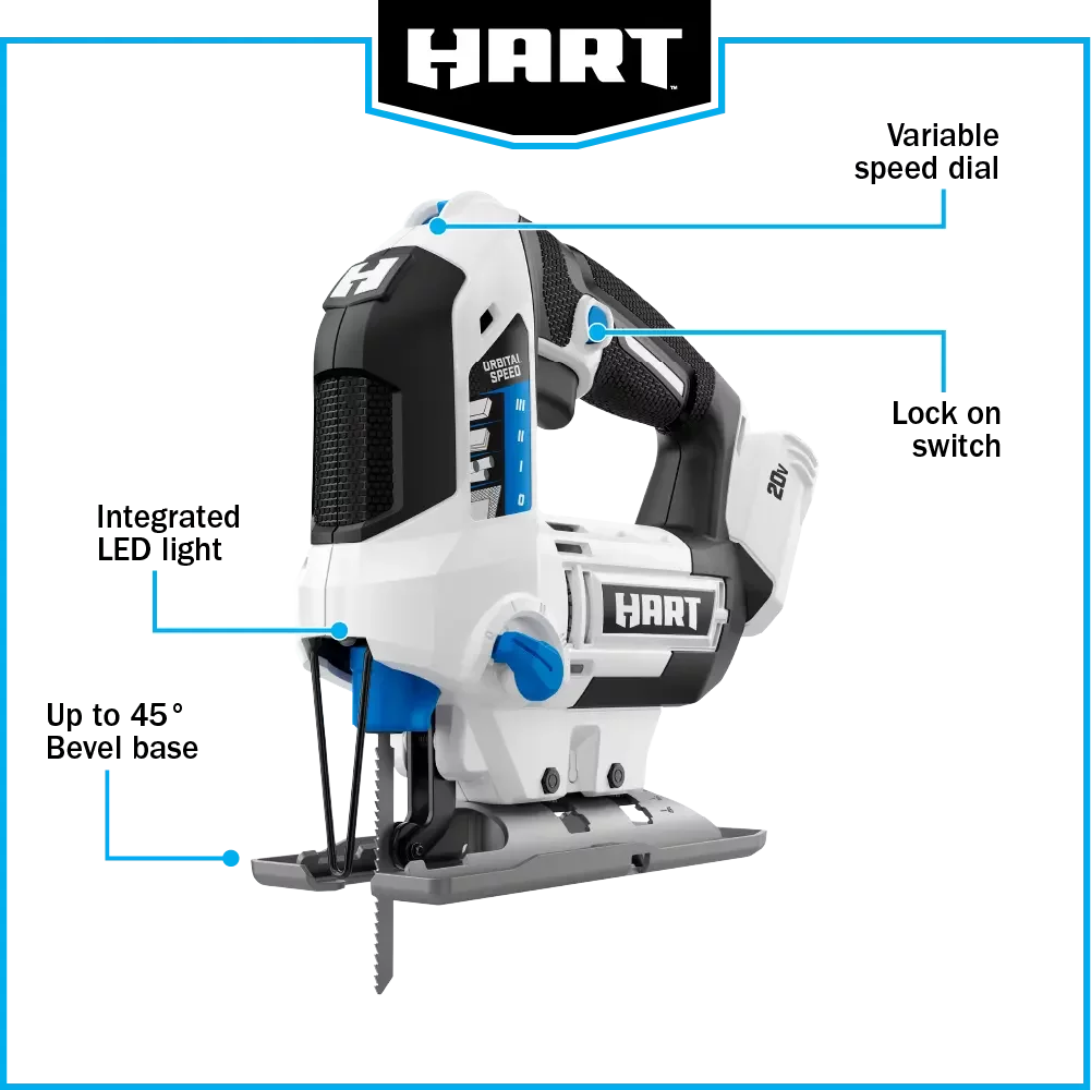 Cordless Orbital Jigsaw Kit T52989