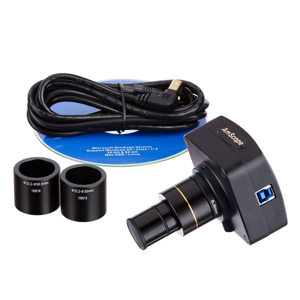 7X-90X LED Trinocular Zoom Stereo Microscope with 3MP USB3 Camera X332644