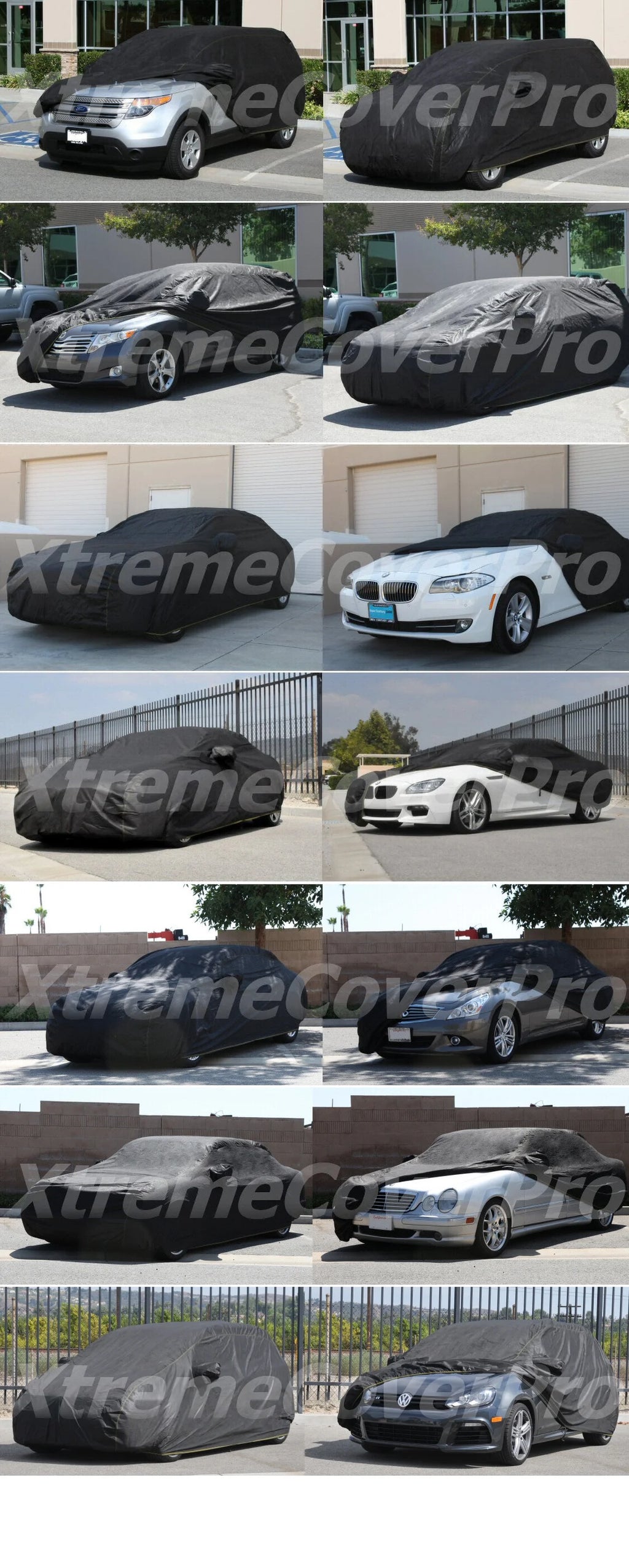 Black Car Cover F50123