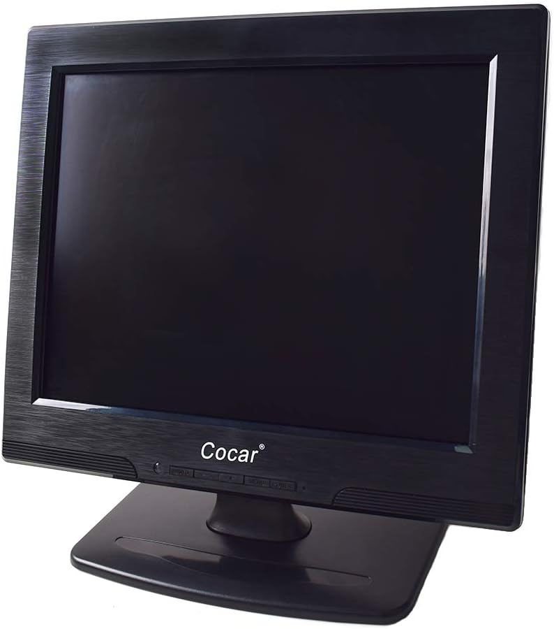 12 inch LCD Security Monitor with 2 Built-in Speakers E21933
