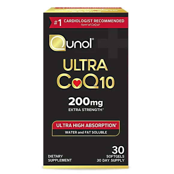 200mg CoQ10 Softgel Dietary Supplement 30 Count X18568