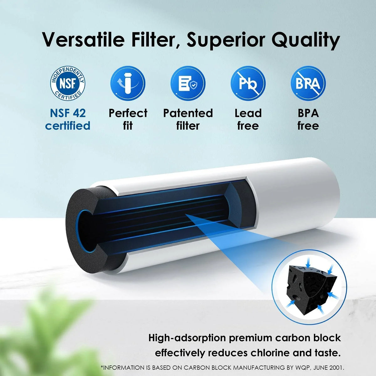 Refrigerator Water Filter (Pack of 2) P165