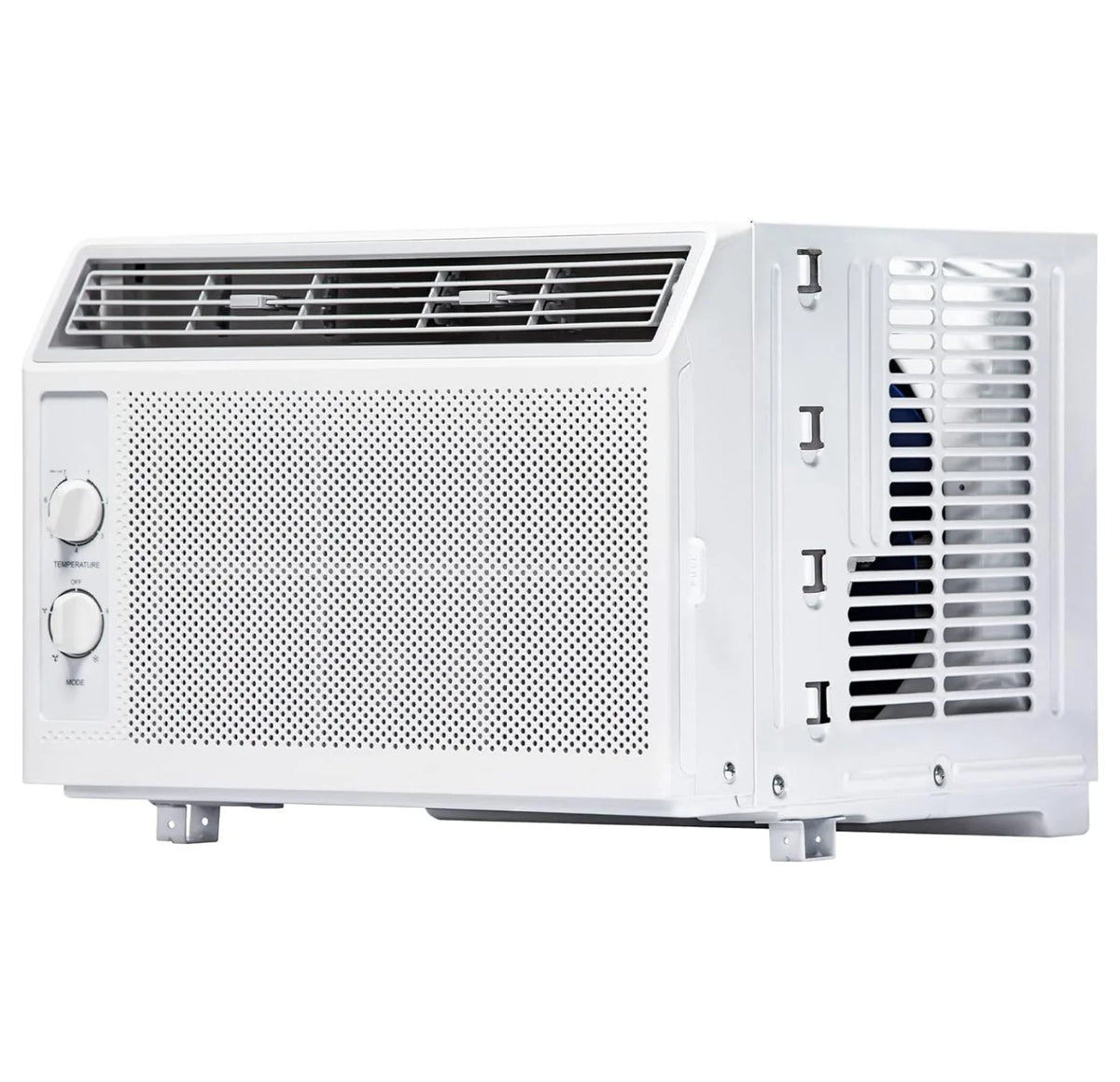 5,000 BTU White Window Air Conditioner and Fan P844