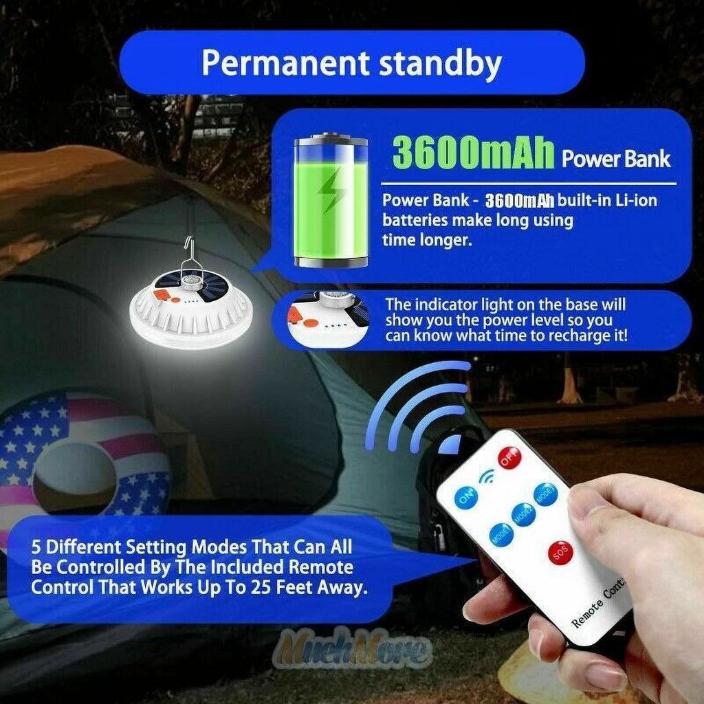 Rechargeable Camping Lantern Light with Remote Control G618834
