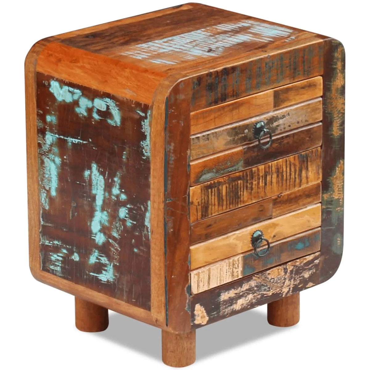 Night Cabinet Solid Reclaimed Wood U757