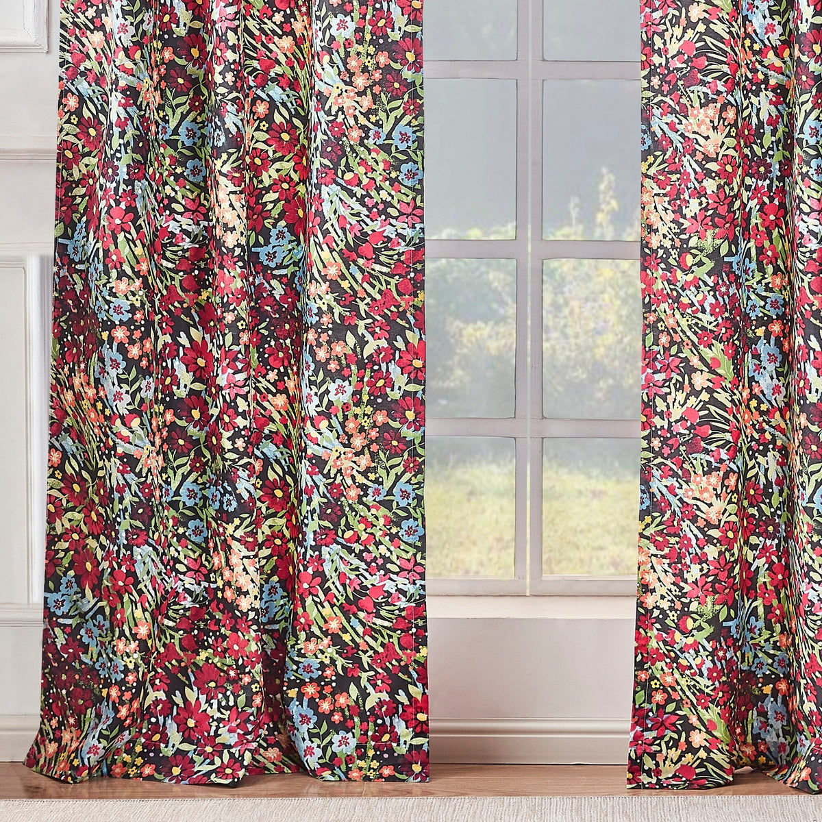 Curtain Panels Set of 2 84 x 84 inches V789