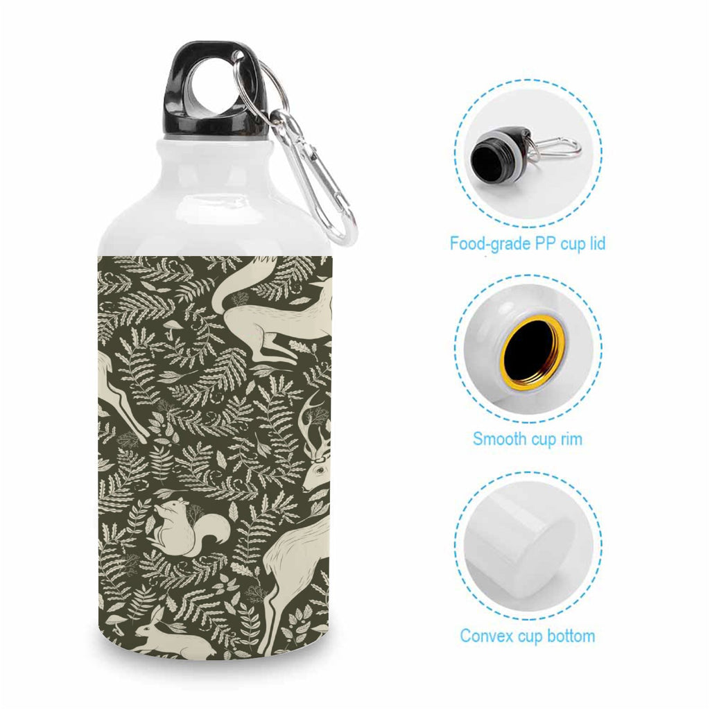 400ml Sport Aluminum Water Bottle with Twist Cap D973746
