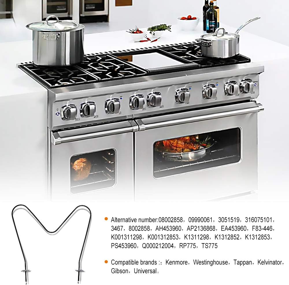 Black Range Oven Bake Heating Element C328