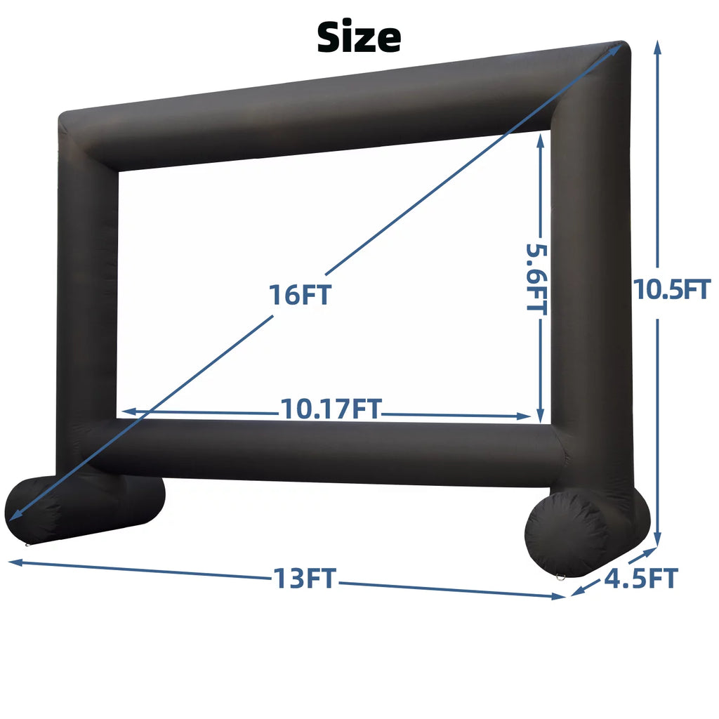 16ft Inflatable Outdoor Projector Screen S45346