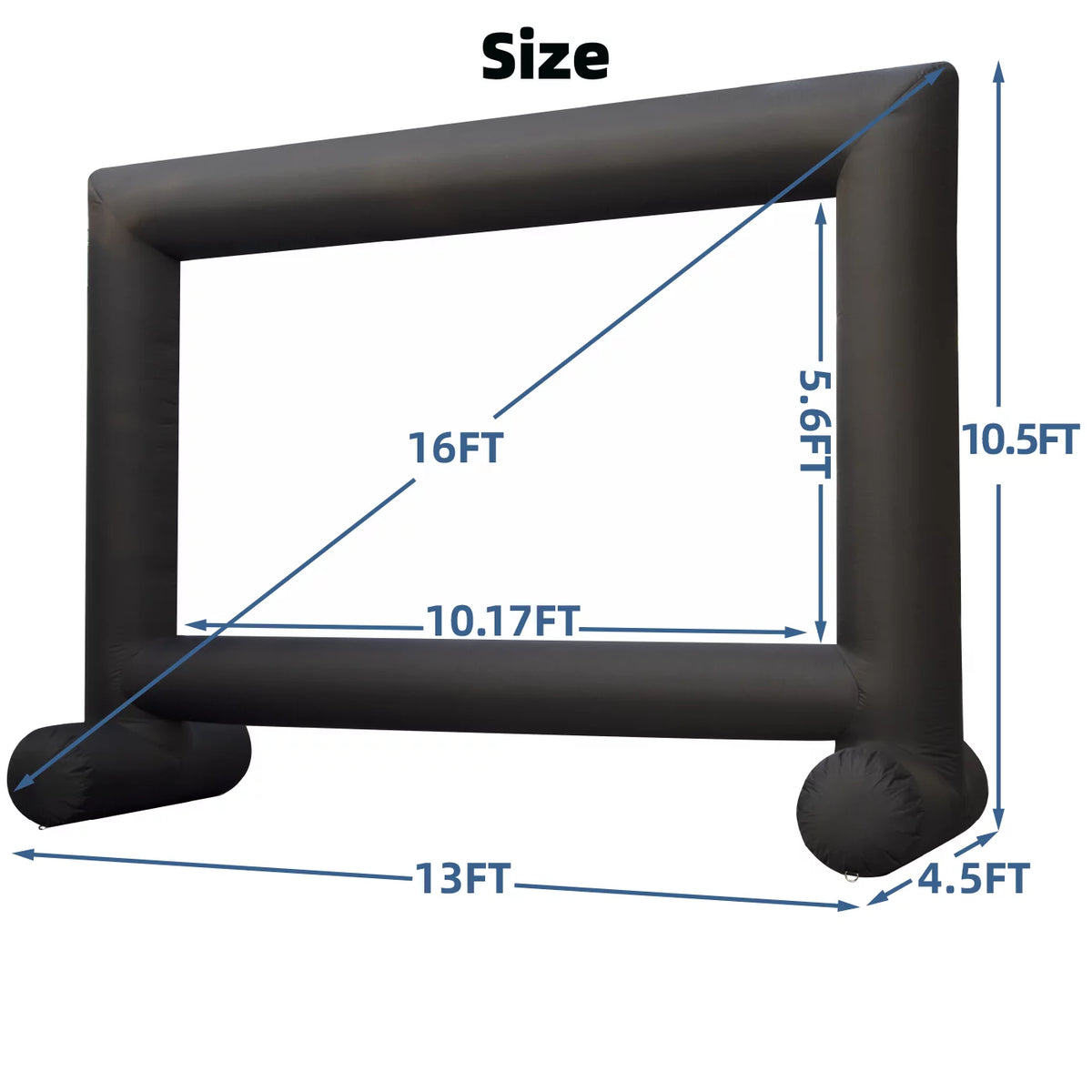 16ft Inflatable Outdoor Projector Screen S45346