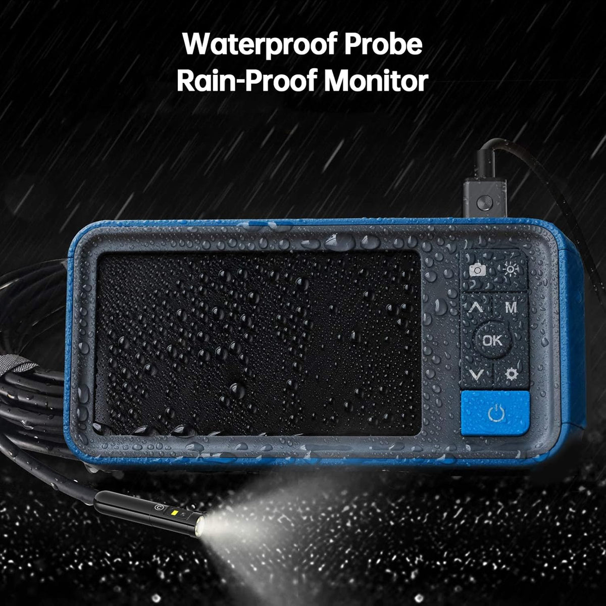 16.5ft HD Flexible Waterproof Endoscope Camera B176