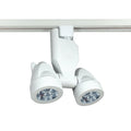 One Light Dual Track Head Black Fixture A255