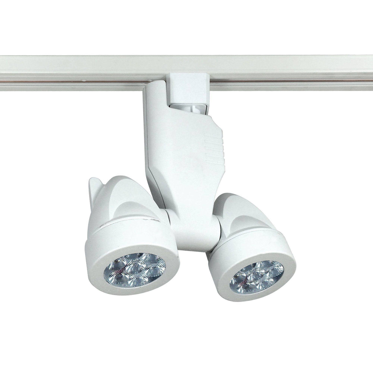 One Light Dual Track Head Black Fixture A255