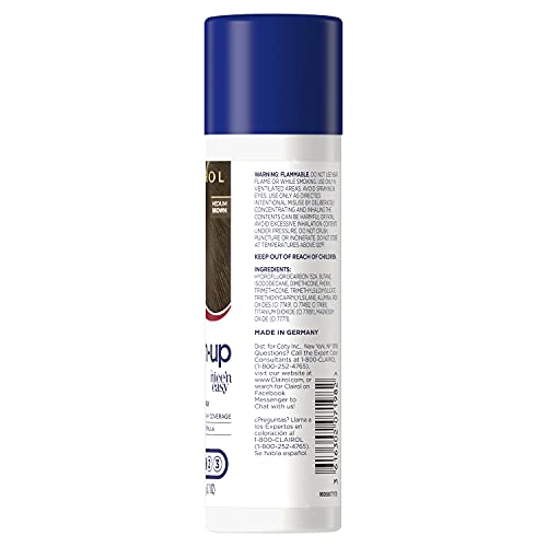 Medium Brown Temporary Hair Coloring Spray T553