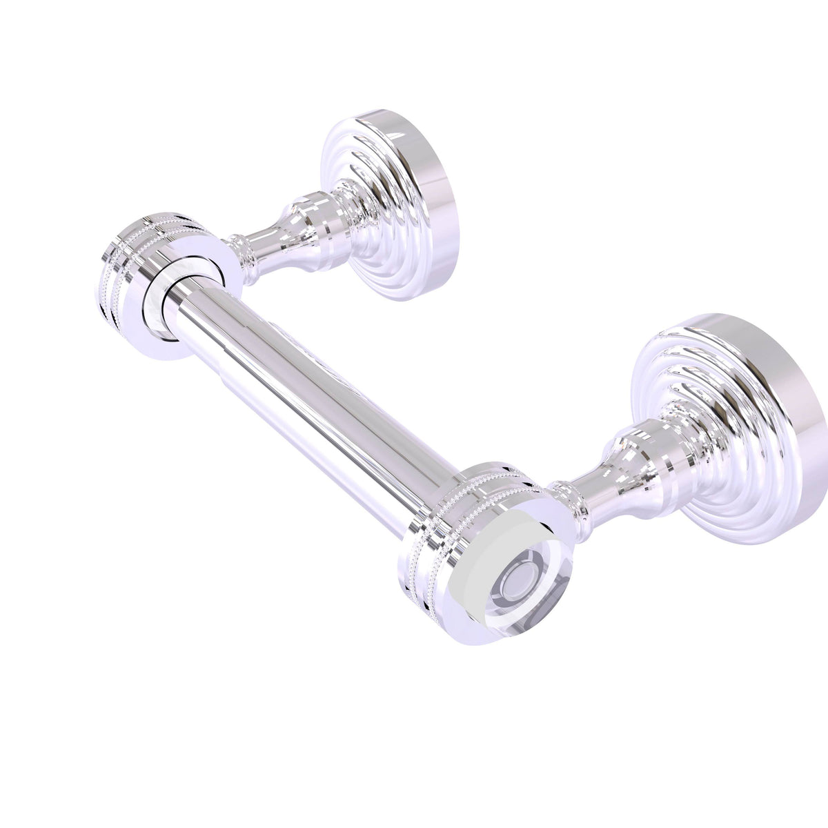 Polished Chrome Two Post Toilet Paper Holder L6700