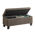 Brown Storage Bench G2338
