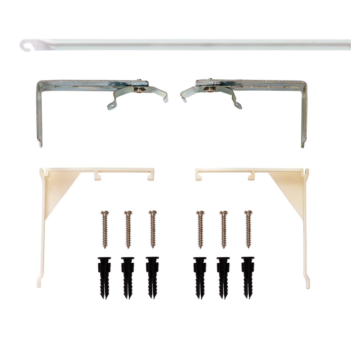 White 72 by 60-Inch Curved Vertical Q3254