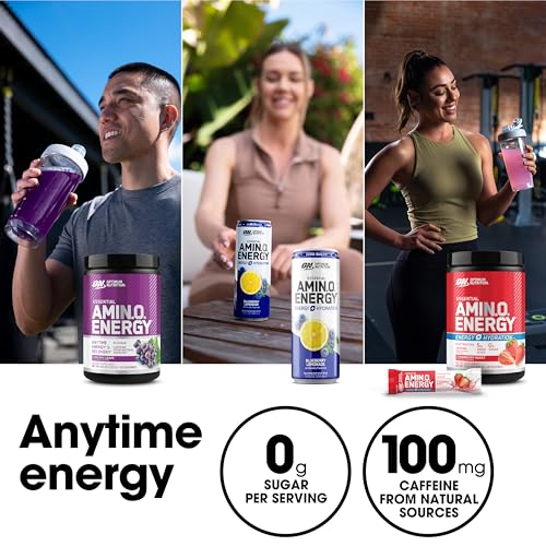 Tangerine Wave 30 Servings Amino Energy Powder with BCAA, Electrolytes, and Caffeine Z7214
