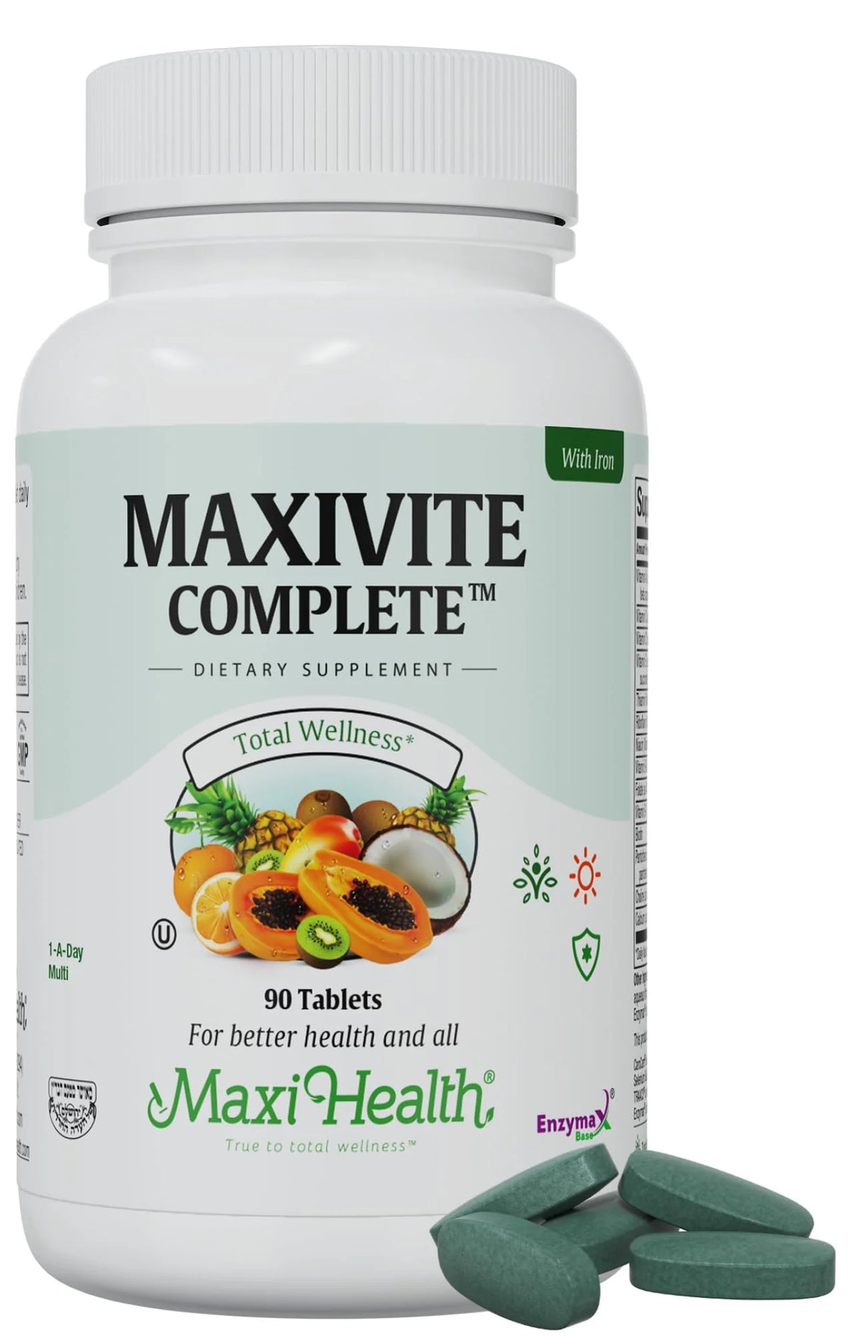 Complete Once Daily Multivitamin with Iron 90 Tablets P911608