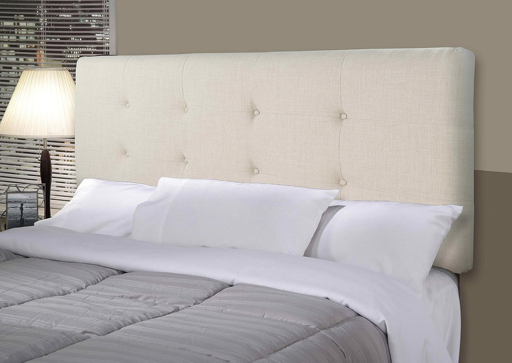 Beige California King Sized Padded Headboard I974176