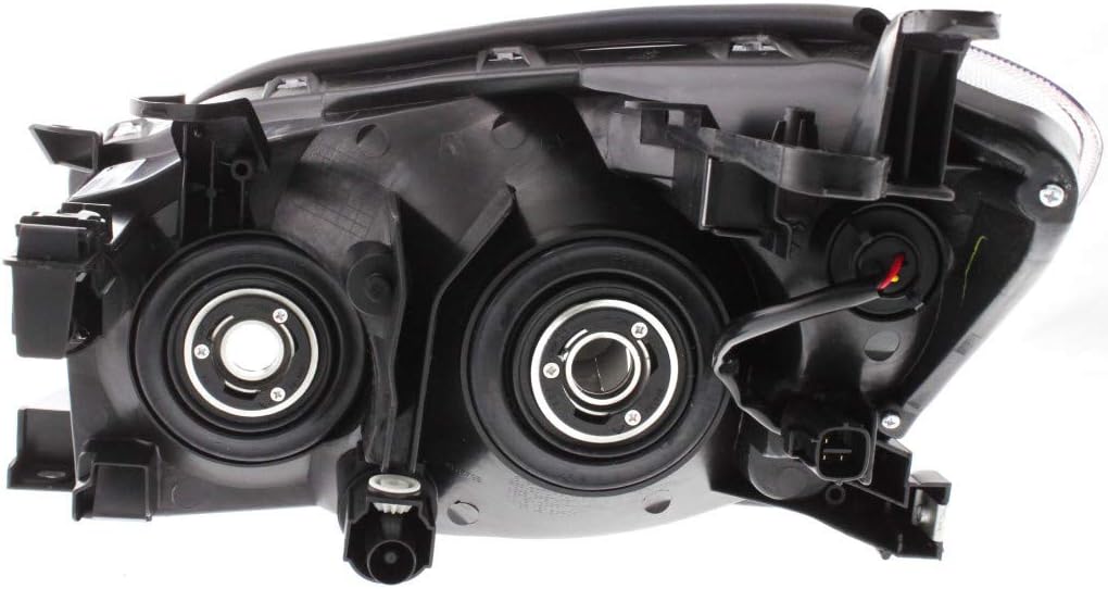 Passenger Side Black Bezel Headlight Assembly C391