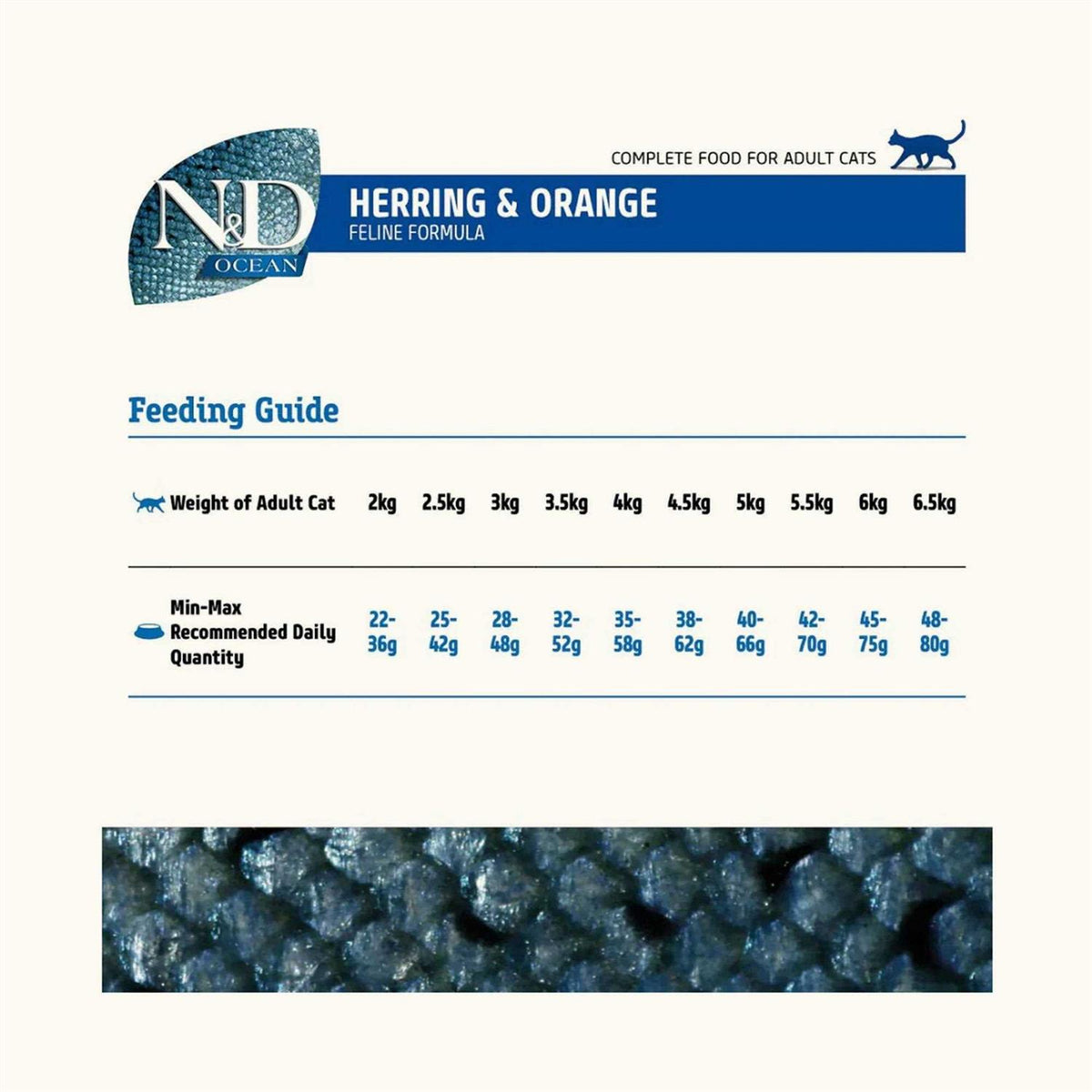 Herring & Orange Adult Dry Cat Food W2427