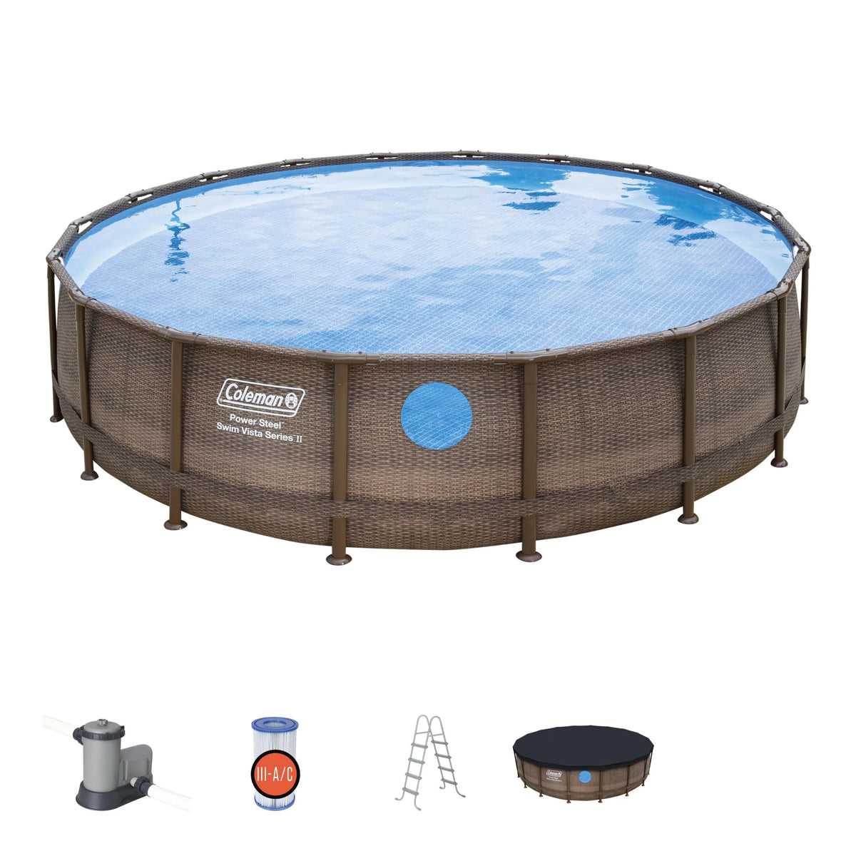 18' x 48 Above Ground Swimming Pool Set P6360