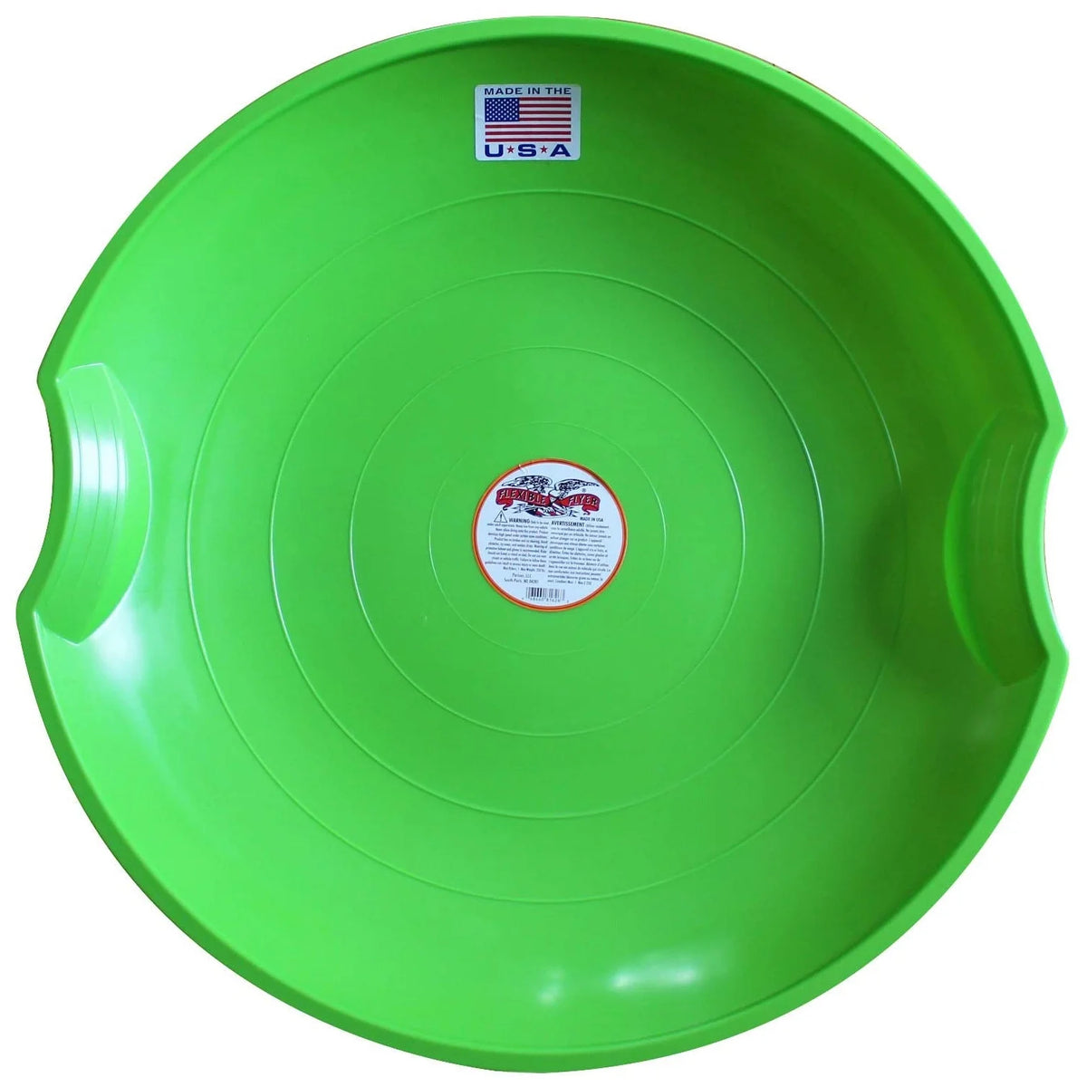 Green/Orange Flying Saucer Sled Combo Pack, 26" W444577