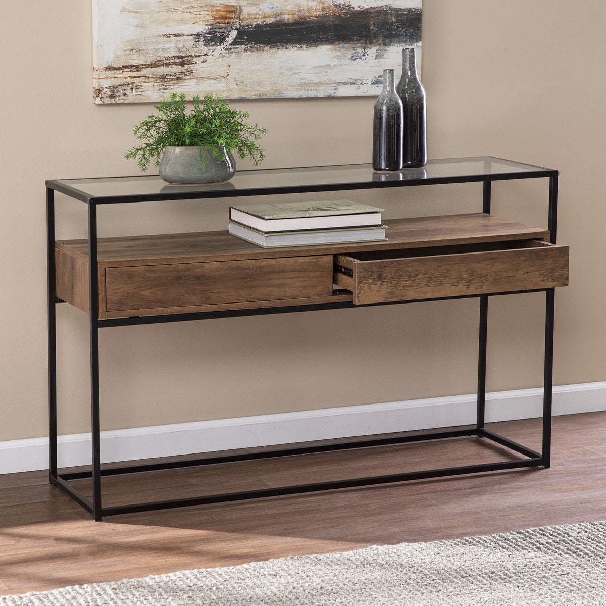 Console Table with Storage T507