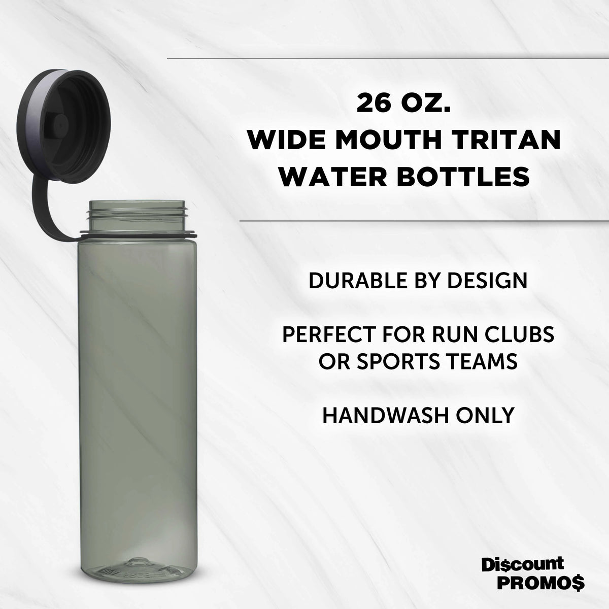26 oz Set of 10 BPA Free Water Bottles Y420469