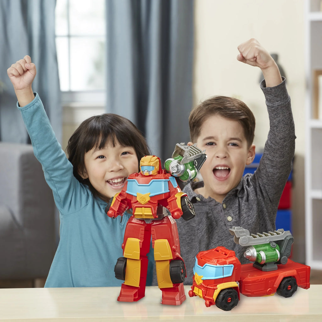 15” Transformers Rescue Bots Academy Hot Shot Kids Toy Action Figure H68353
