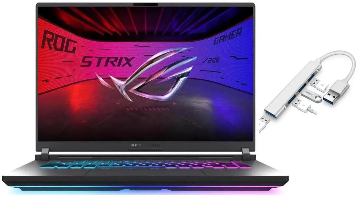 16" FHD+ 165Hz Gaming Laptop Intel i7-14650HX NVIDIA GeForce RTX 5060 Black 32GB RAM DDR5 1024GB SSD Windows 11 Home Y11737