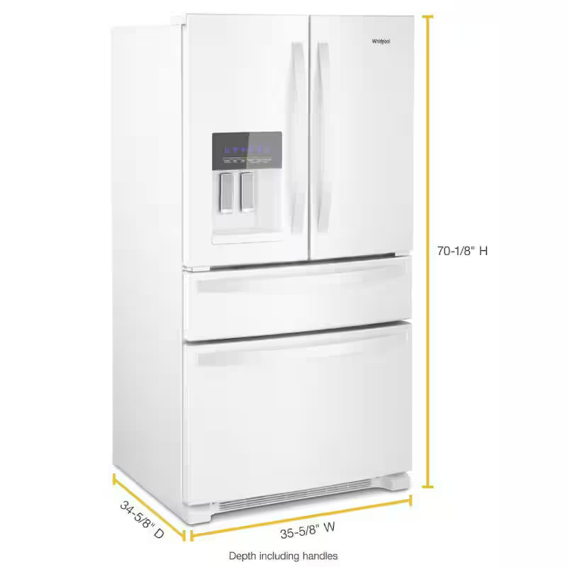 French Door Refrigerator in White N26502