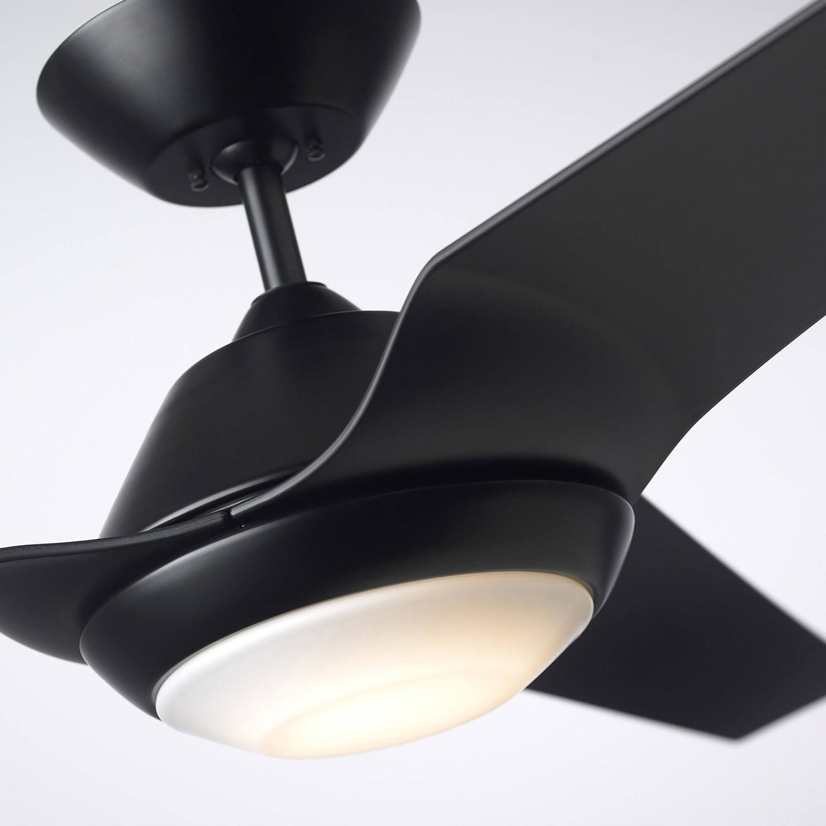 Black LED Ceiling Fan T725380