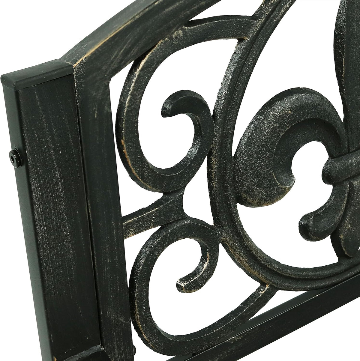 Cast Iron and Steel Outdoor Rocking Chair O590341