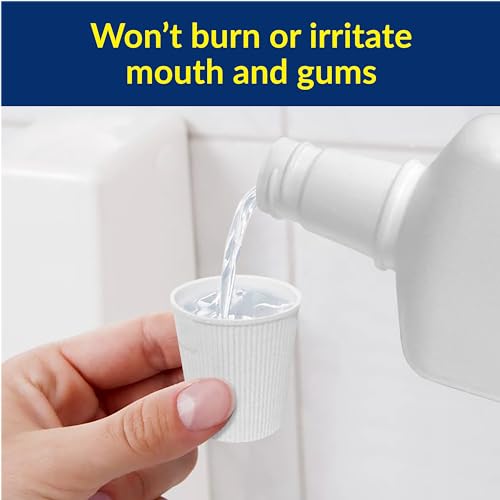 Non-Burning Antiplaque Mouthwash 32 Fl Oz Twin Pack C727