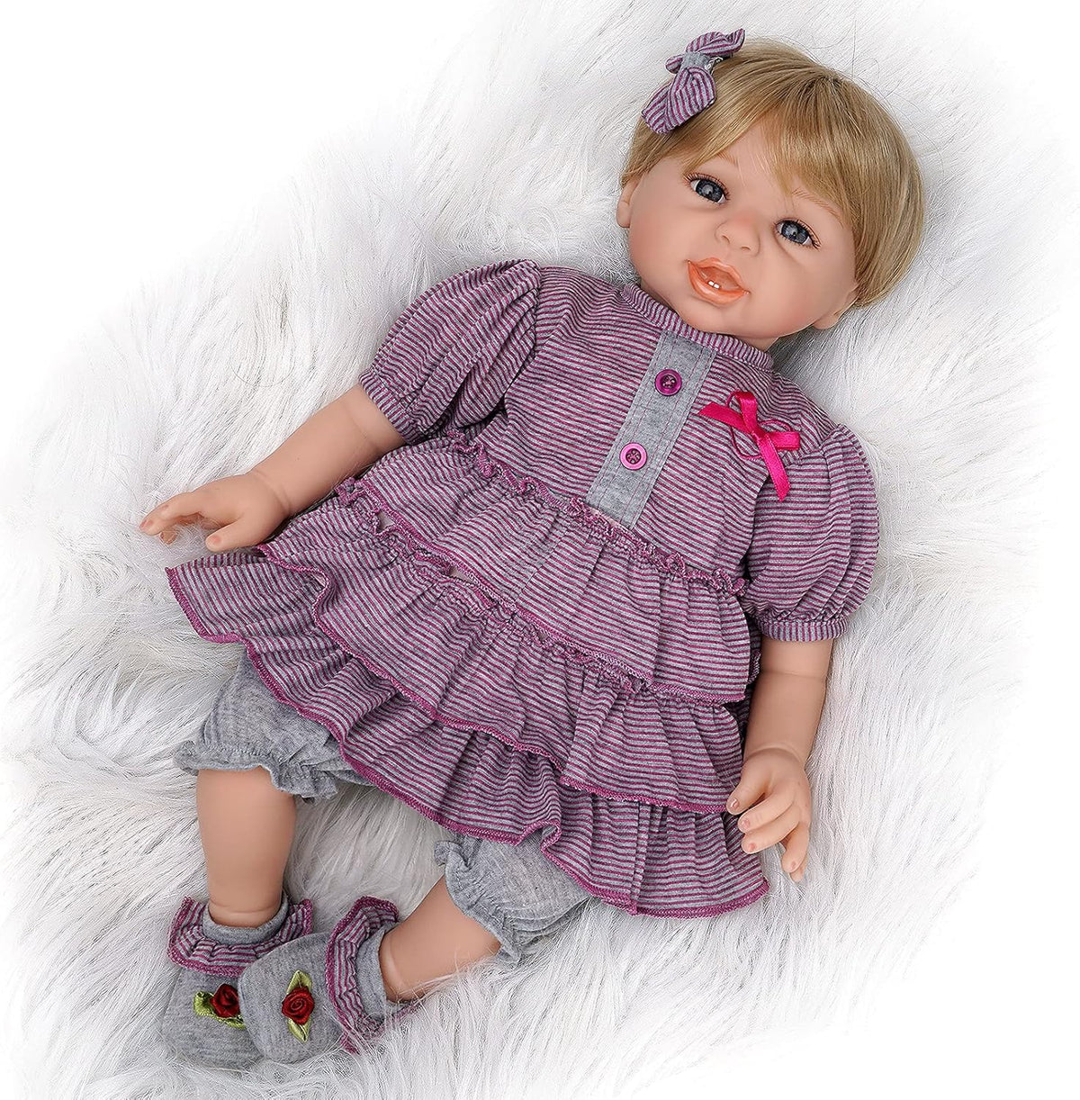 22 Inch Realistic Silicone Baby Doll F249