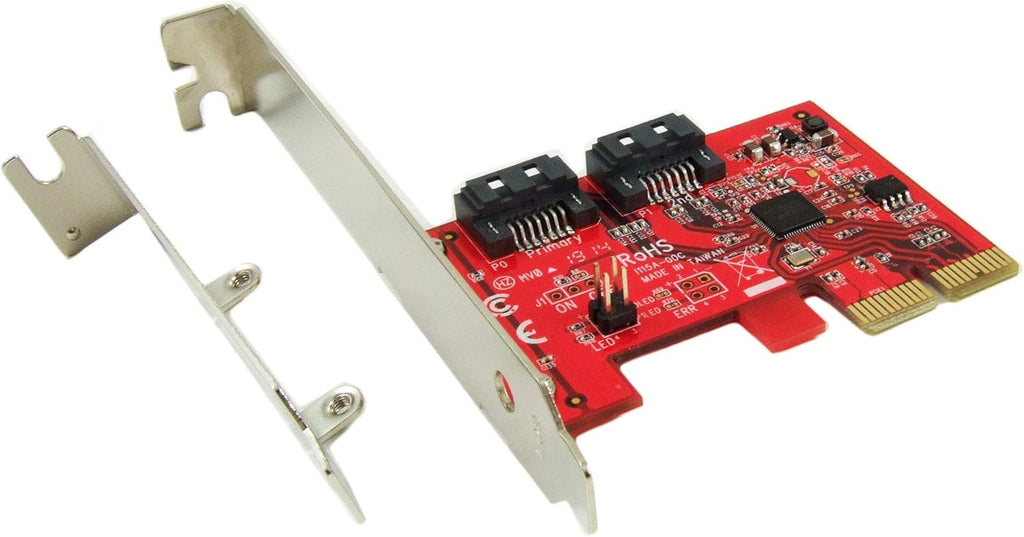 2-Port SATA III RAID PCIe Card U7607