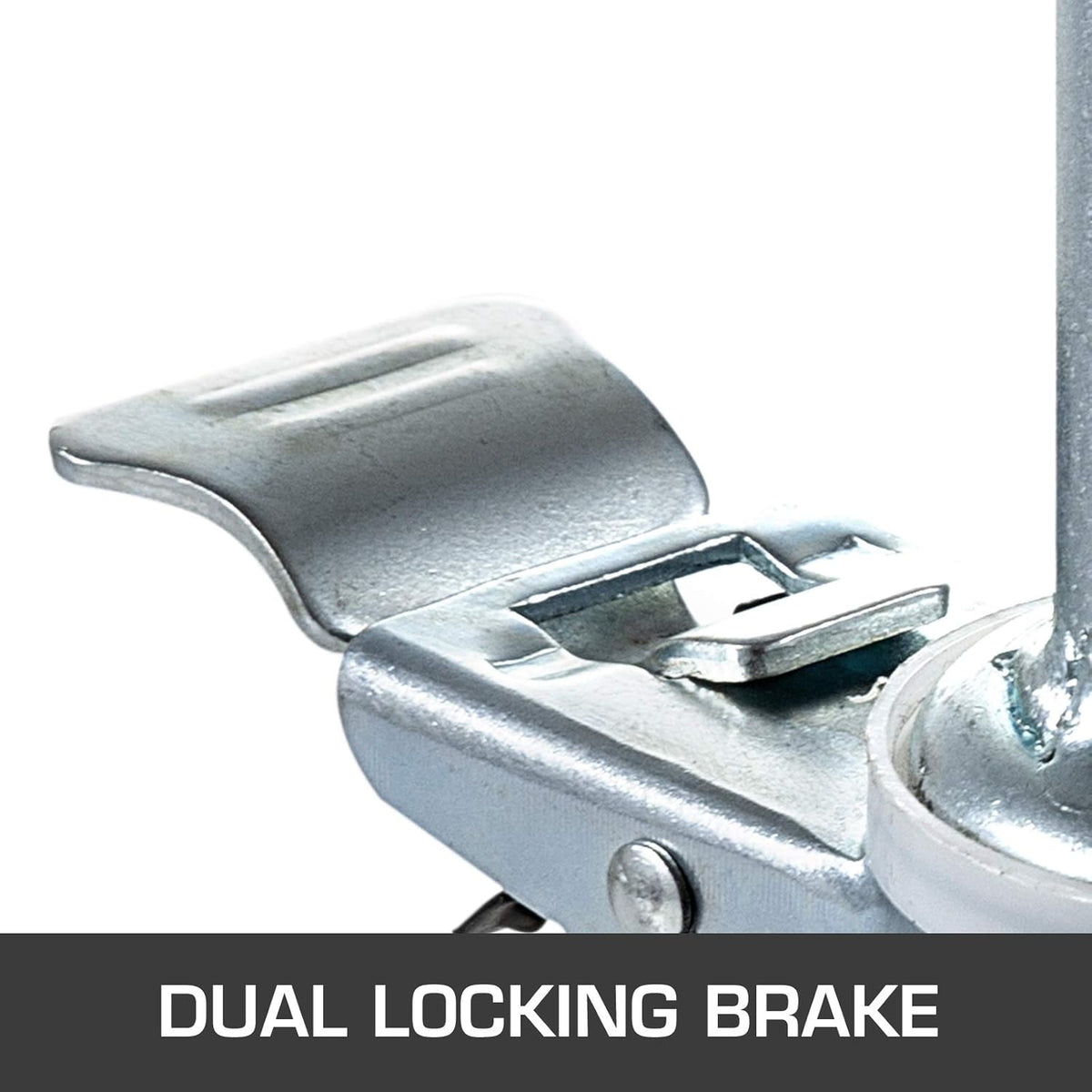 5 Inch PP Swivel Casters with Dual Locking Y688242