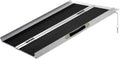 Aluminum Portable Skidproof PVC Carpeted Folding Wheelchair Ramp R994170