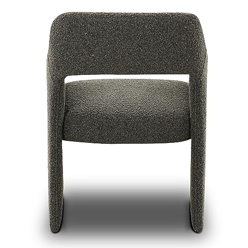 Juniper Green Boucle Dining Chair P39926