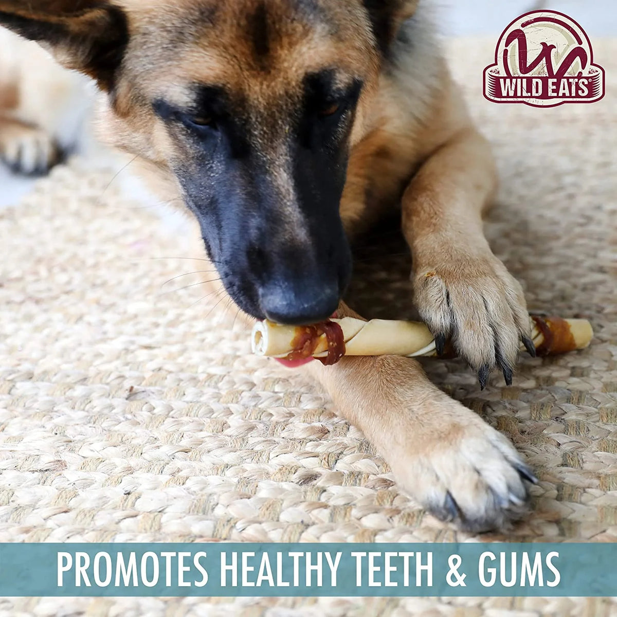Water Buffalo Jerky Dog Chews 10 Pack Y411395