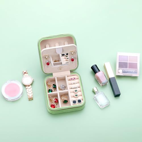 Pink Mini Travel Jewelry Organizer Case Y71175