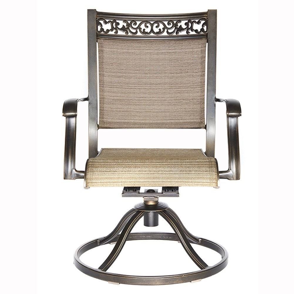 Swivel Rocker Patio Dining Chair 2 PC H556073