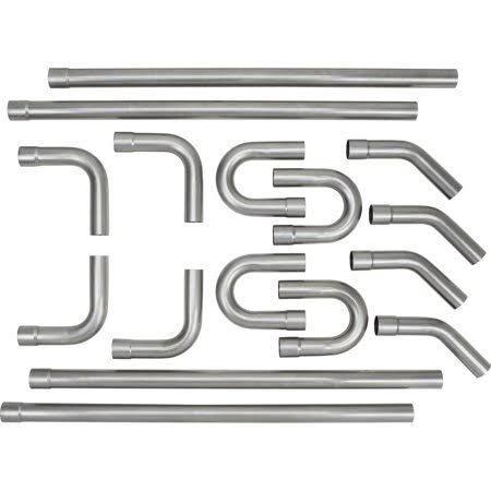 2-1/2 inch Mild Steel Dual Exhaust Mandrel Bend Kit G7860
