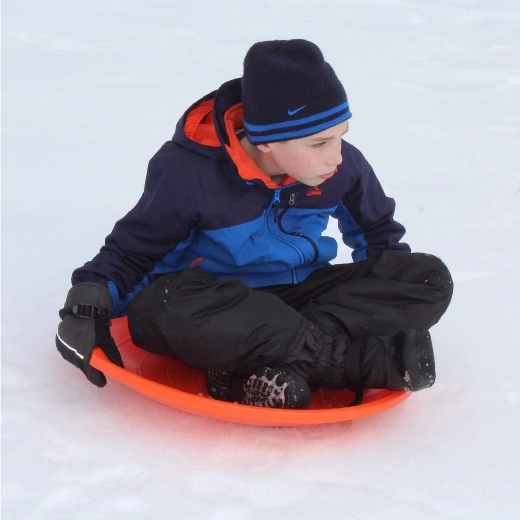 Green/Orange Flying Saucer Sled Combo Pack, 26" W444577