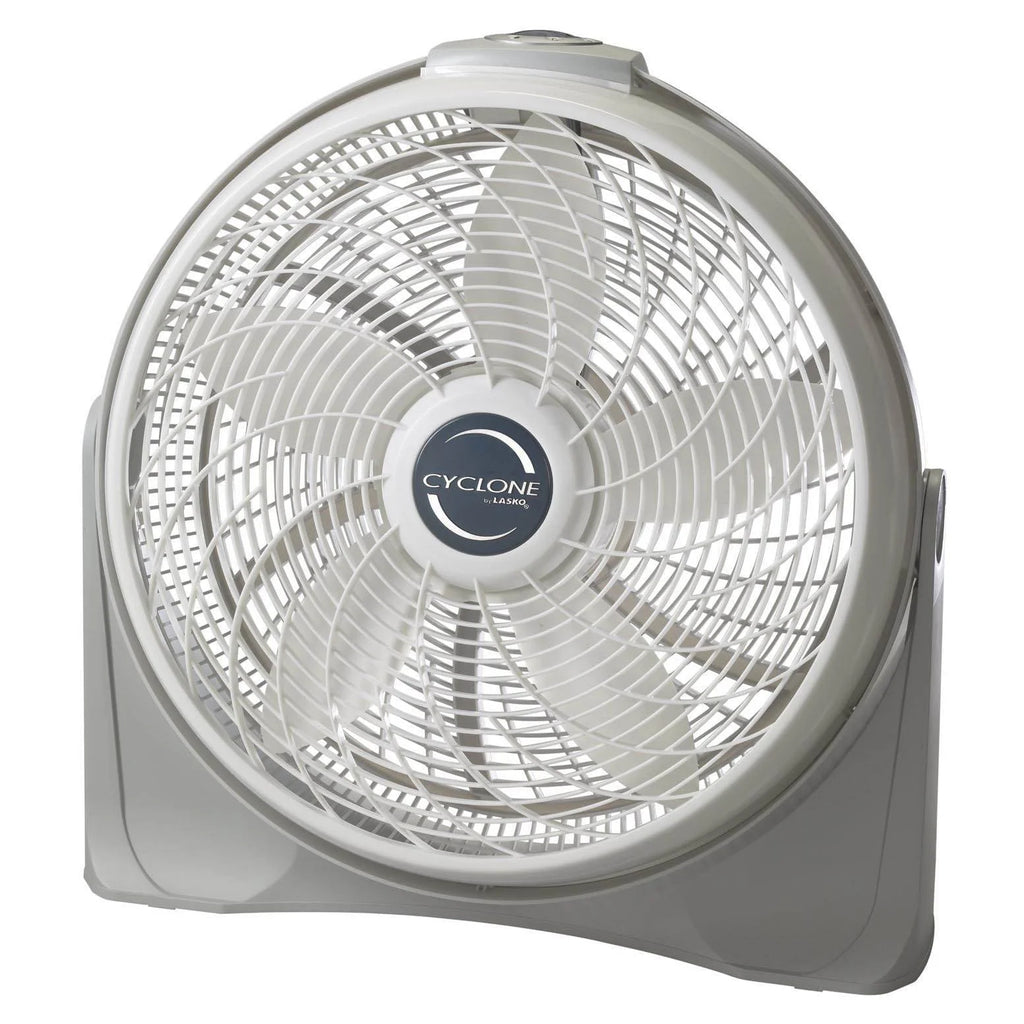 20 Inch Portable Pivoting Fan, White E3819