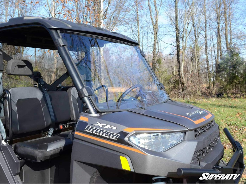 Clear Scratch Resistant Full Windshield for Polaris Ranger XP 1000 / Crew E793778