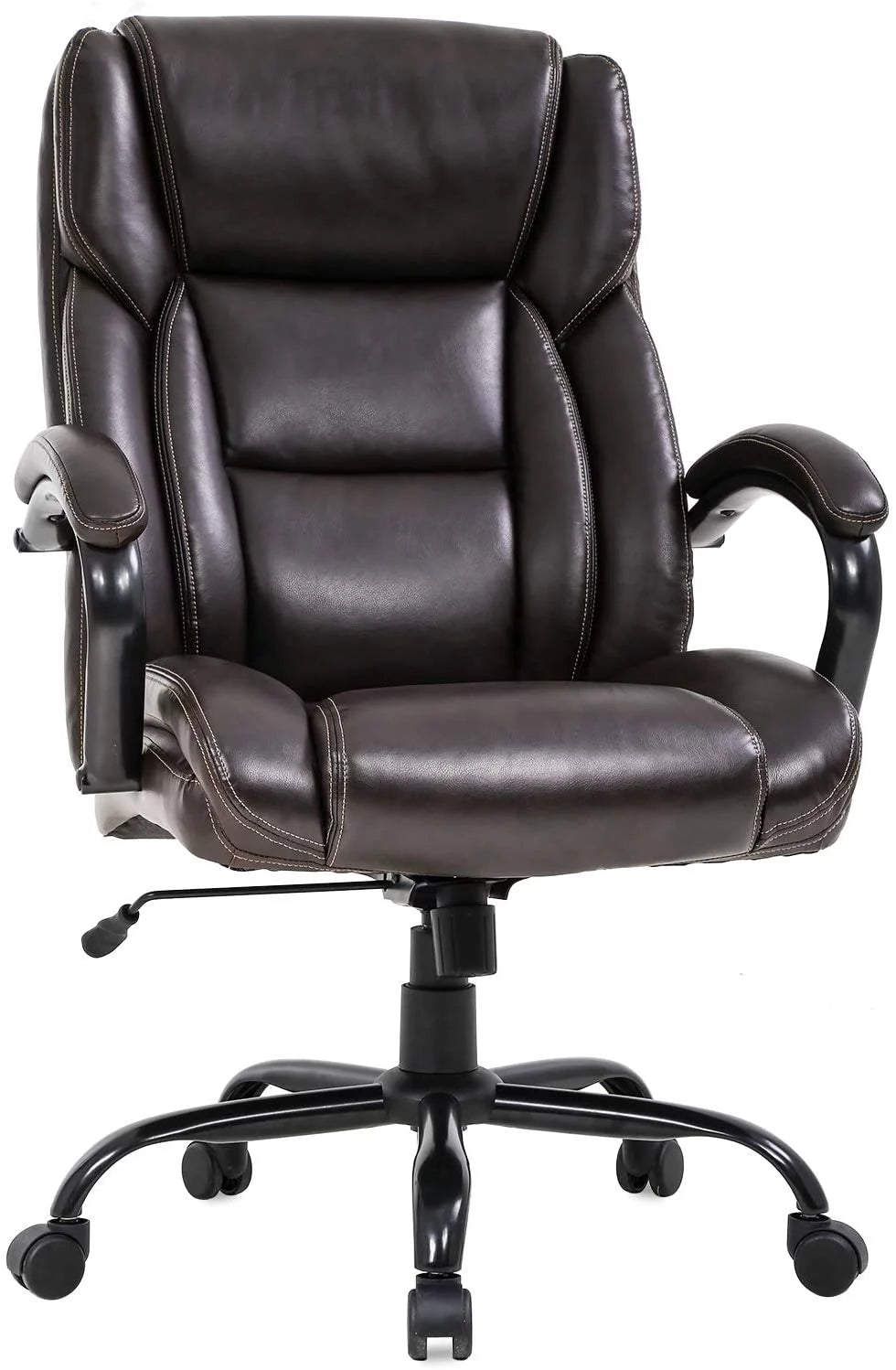 Brown Big and Tall Adjustable High Back Office Chair G805575